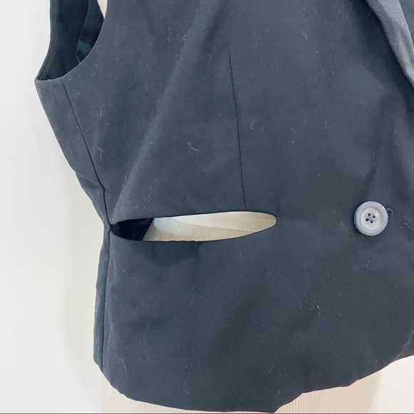 Ports 1961 100% wool and 100% silk lining cut out vest NEW - Picture 3 of 8